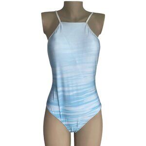 Afriel & Tabbris Blue Seas High Neck Swimsuit